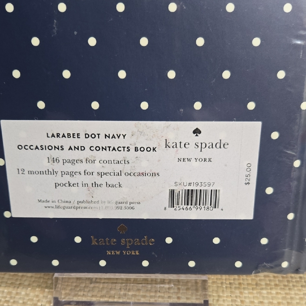 Kate Spade Address & Occasions Book - Picture 4 of 7